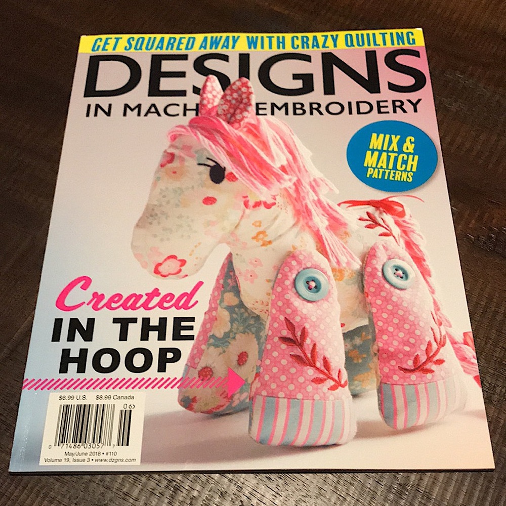 2 DESIGNS IN MACHINE Embroidery Magazines - Picture 5 of 11